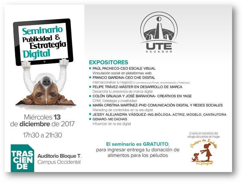 UTE. Seminario Publicidad y Estrategia Digital.