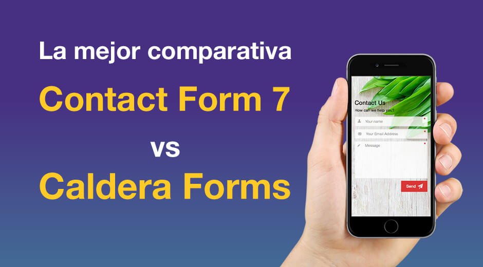 Comparativa Contact Form 7 vs Caldera Forms